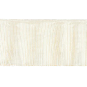 Schumacher Trim Botticelli Silk Ruffle Bone 81790