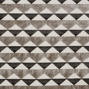Schumacher Fabric Ridge Line Velvet Stone Grey 81822