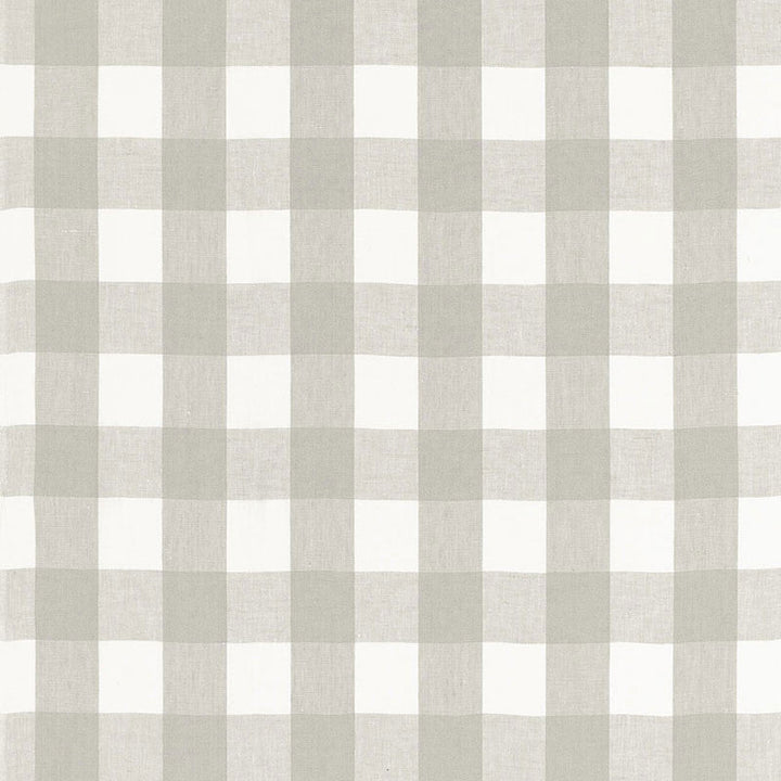 Key West Check Zinc 68018 by Schumacher Designer Fabric CALYPSO PLAIDS & CHECKS See Sample INDIA MEDIUM DUTY </p><p>Repeat: Horizontal: 4 1/8" (10CM) and Vertical: 4 1/8" (10CM) 54" WIDE (137CM) - Swanky Fabrics -