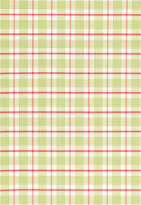 Schumacher Fabric St. Lucia Plaid Lime 68020