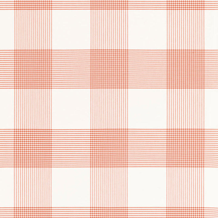 Antigua Plaid Orange 68033 by Schumacher Designer Fabric CALYPSO PLAIDS & CHECKS COTTON 100% INDIA MARTINDALE 5,000 </p><p>Repeat: Horizontal: 8 7/8" (23CM) and Vertical: 8 7/8" (23CM) 53.5 - Swanky Fabrics -