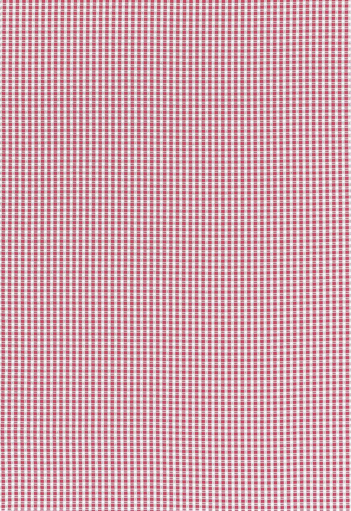 Aruba Check Azalea 68044 by Schumacher Designer Fabric Calypso 100% Cotton Martindale 26,000 Horizontal: 3/8- and Vertical: 3/8- 53 - Swanky Fabrics -