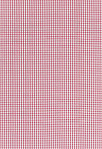 Schumacher Fabric Aruba Check Azalea 68044