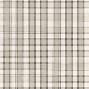 Schumacher Fabric Montserrat Plaid Stone 68082