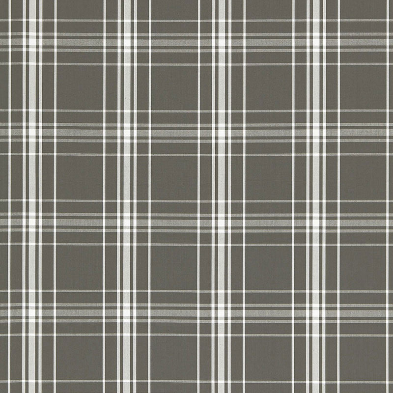 Belize Plaid Charcoal 68094 by Schumacher Fabric Schumacher Fabric Belize Plaid Charcoal 68094Fabric COTTON 100% INDIA </p><p>Repeat: H: HORZ. 6" (15CM) , V: VERT. 6" (15CM) 54.75 - Fabric Carolina -
