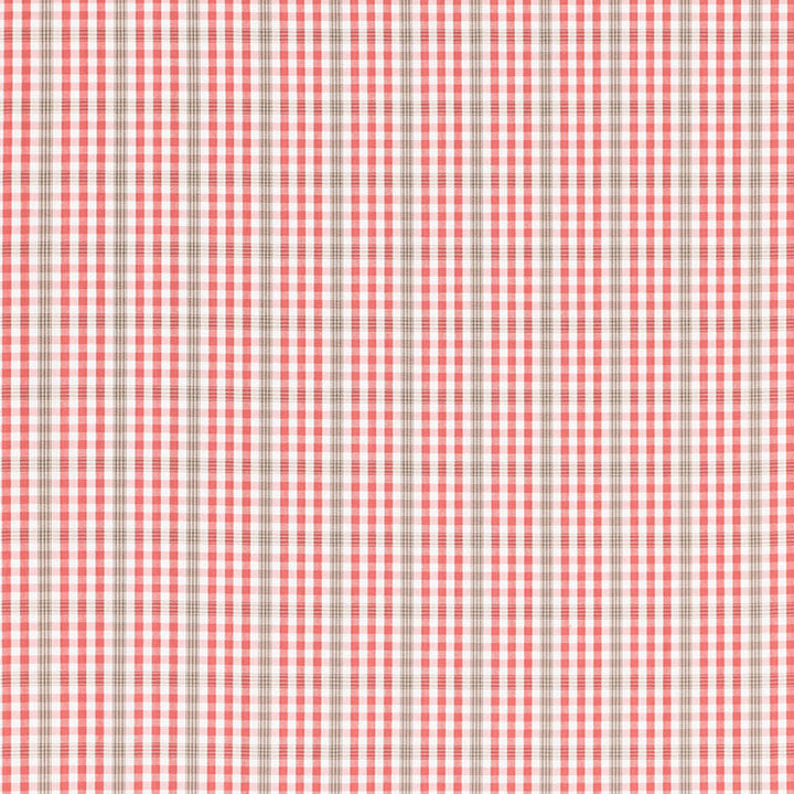 Cozumel Plaid Watermelon 68100 by Schumacher Designer Fabric CALYPSO PLAIDS & CHECKS See Sample INDIA MEDIUM DUTY </p><p>Repeat: Horizontal: 2 1/8" (5CM) and Vertical: 2 1/8" (5CM) 54 1/2" WIDE (138CM) - Swanky Fabrics -