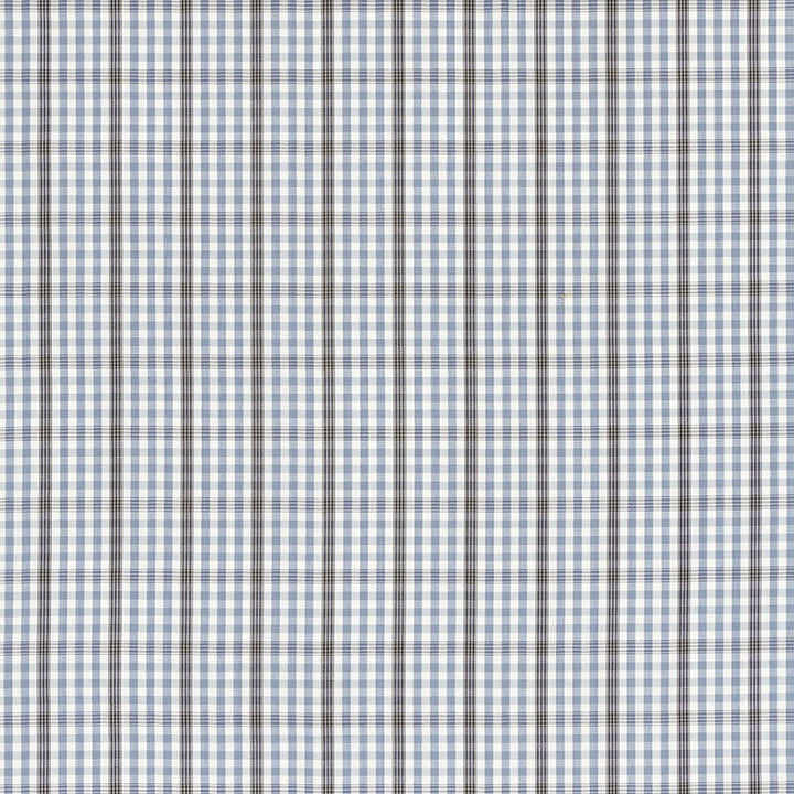 Cozumel Plaid Cornflower 68102 by Schumacher Designer Fabric CALYPSO PLAIDS & CHECKS COTTON 100% INDIA MARTINDALE 15,000 </p><p>Repeat: Horizontal: 2 1/8" (5CM) and Vertical: 2 1/8" (5CM) 54.5 - Swanky Fabrics -