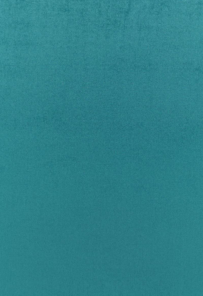 Sophia Velvet Turquoise 68180 by Schumacher Designer Fabric Sophia-Velvet 61% Cotton, 39% Modal Wyzenbeek 20,000 Horizontal: - and Vertical: - 55 - Swanky Fabrics -