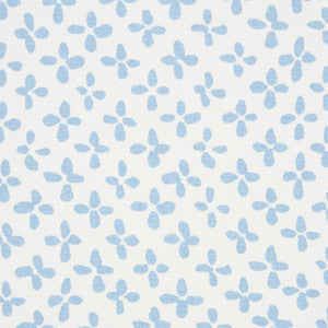 Schumacher Fabric Emerson Sky 180383