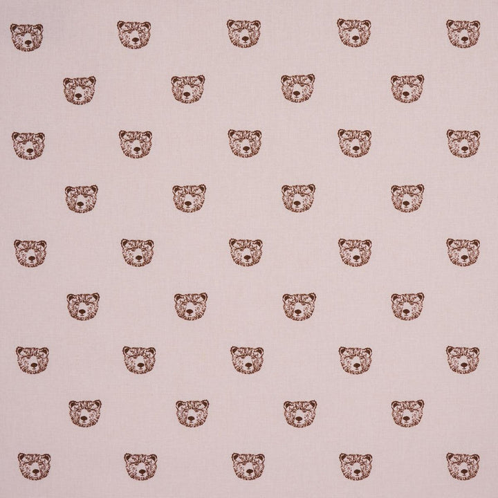 Bear High Performance Print Blush 180471 by Schumacher Designer Fabric Marie-Chantal 5.38" - Swanky Fabrics -