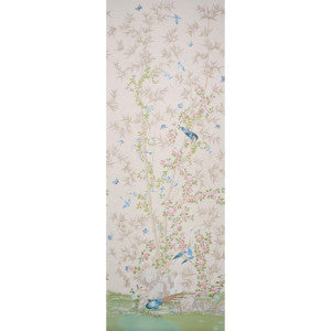 Schumacher Wallpaper Brighton Pavilion Panel Alabaster 5007746