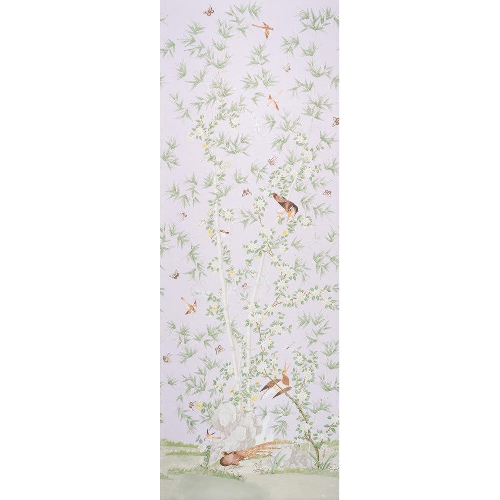 Brighton Pavilion Panel Lilac 5007748 by Schumacher Designer Wallpaper Panels Collection 52.0" - Swanky Fabrics -