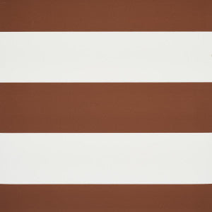 Schumacher Wallpaper Baxter Stripe Brown 5008527