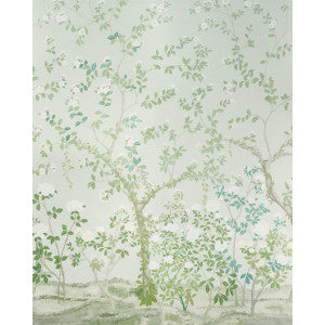 Schumacher Wallpaper Madame De Pompadour Green 5008543