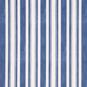 Schumacher Wallpaper Villa Stripe Navy 5009925