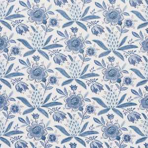 Schumacher Wallpaper Lafayette Botanical Cornflower 5013750