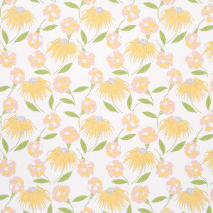 Schumacher Wallpaper Bouquet Toss Pink Lemonade 5013840