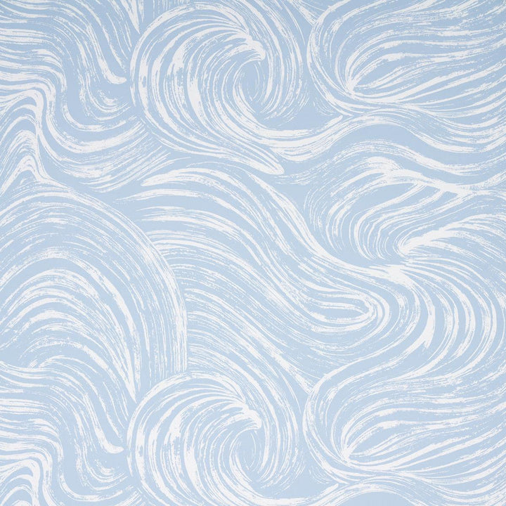 Shio Sky 5013850 by Schumacher Designer Wallpaper Full Bloom 27.0" - Swanky Fabrics -
