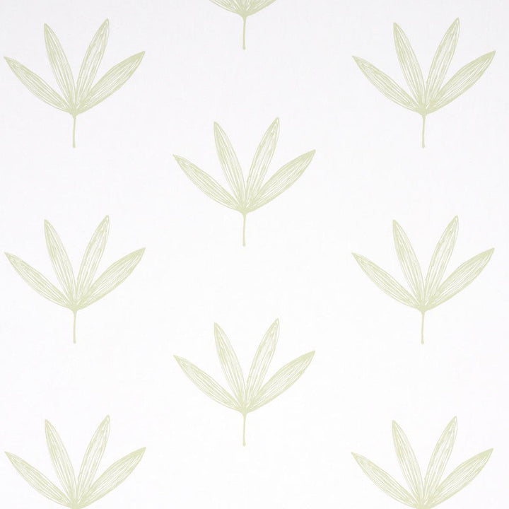 Rue Green 5013921 by Schumacher Designer Wallpaper Easy Elements 27.0" - Swanky Fabrics -