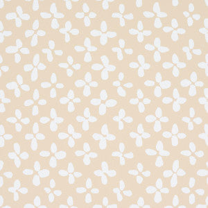 Schumacher Wallpaper Emerson Ivory On Beige 5013941