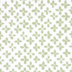 Schumacher Wallpaper Emerson Green On Ivory 5013942