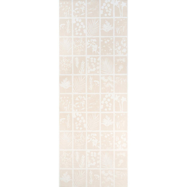 Cyanotype Panel Natural 5013971 by Schumacher Designer Wallpaper Panels Collection 54.0" - Swanky Fabrics -
