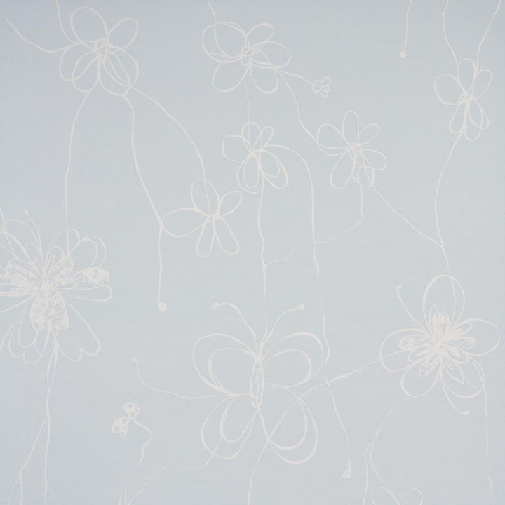 Come Back As A Flower Mineral 5014091 by Schumacher Designer Wallpaper Hera Ford 54.0" - Swanky Fabrics -