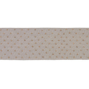 Schumacher Trim Northern Lights Beaded Tape Grey 70625