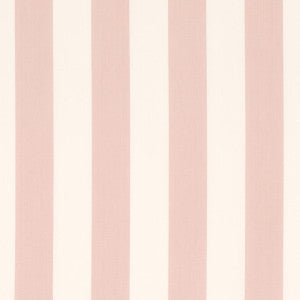 Schumacher Fabric James Stripe Blush 71356