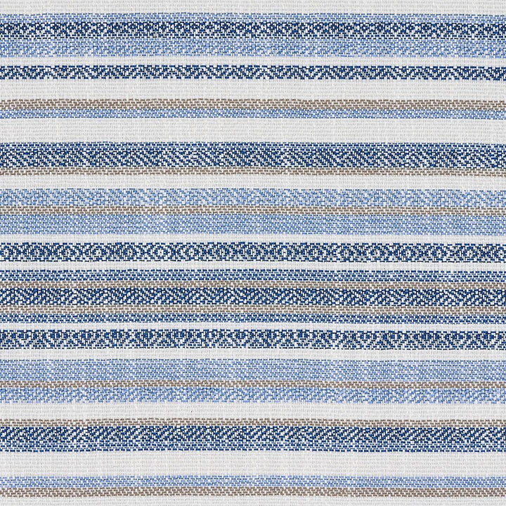 Dylan Indoor/Outdoor Blue 81051 by Schumacher Designer Fabric Full Bloom - Swanky Fabrics -