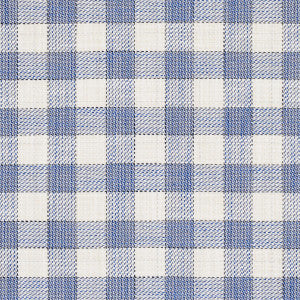 Schumacher Fabric Martina Plaid Indoor/Outdoor Navy 81410