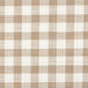 Schumacher Fabric Martina Plaid Indoor/Outdoor Natural 81412