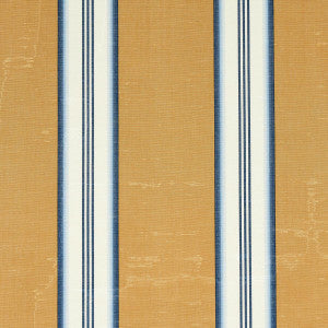 Schumacher Fabric Randolph Stripe Moir Goldsmith 81420