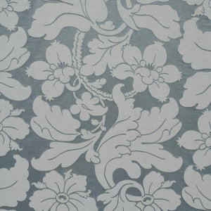 Schumacher Fabric Dandridge Damask Palace Slate 81462