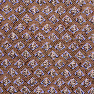 Schumacher Fabric Blair Silk Pingl Charlton Brown 81601
