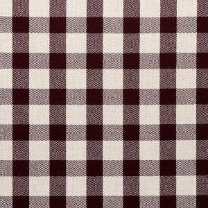 Schumacher Fabric Galt Wool Check Plum 81613