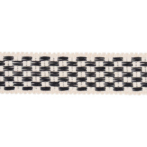 Schumacher Trim Crawford Check Tape Medium Basalt 81633