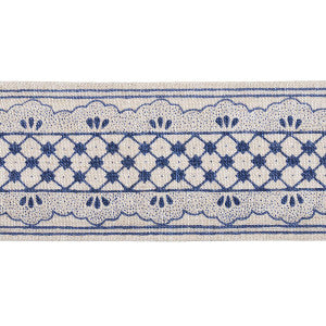 Schumacher Trim Davison Scalloped Tape Washington Blue 81650