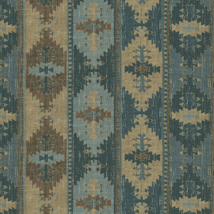 Wanderlust Denim 682481 by WAVERLY Designer Fabric - 75% cotton, 25% linen Pakistan 15000 Horizontal: 27 and Vertical: 12.6 54  - Swanky Fabrics -