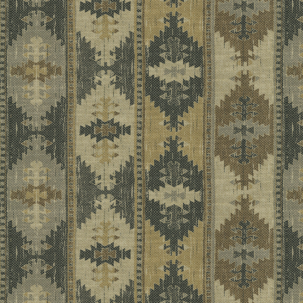 Wanderlust Coal 682482 by WAVERLY Designer Fabric - 75% cotton, 25% linen Pakistan 15000 Horizontal: 27 and Vertical: 12.6 54  - Swanky Fabrics -