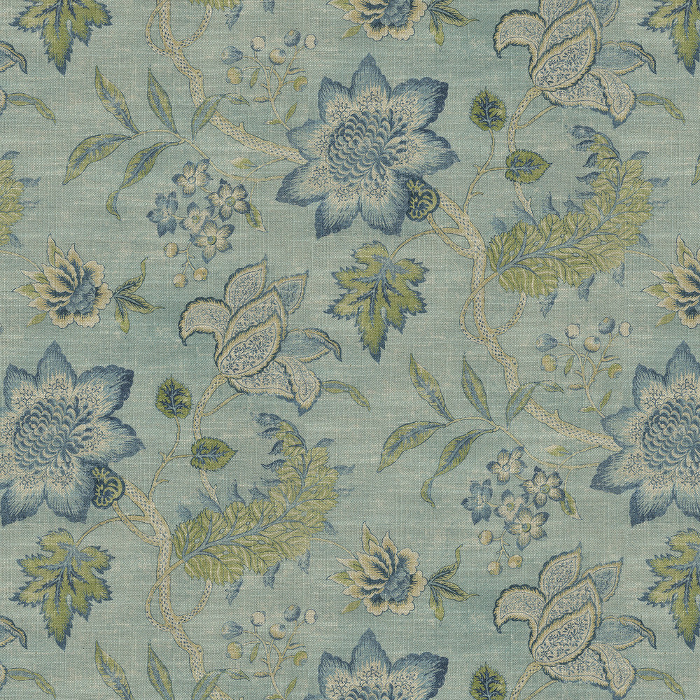 Zuma Moonstone 682491 by VILLA D'ASCOLI Designer Fabric - 75% cotton, 25% linen Pakistan 15000 Horizontal: 13.5 and Vertical: 25.25 54  - Swanky Fabrics -