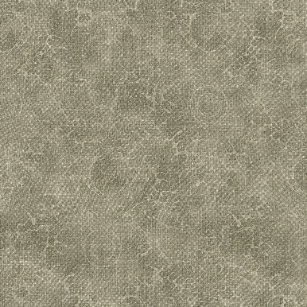 Damask Sarong Linen 682532 by WAVERLY Designer Fabric - 75% cotton, 25% linen Pakistan 15000 Horizontal: 18 and Vertical: 25.25 54  - Swanky Fabrics -