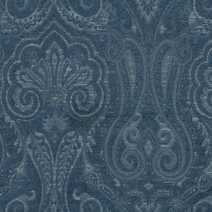 Waverly Fabric Clubroom Paisley Prussian 682541