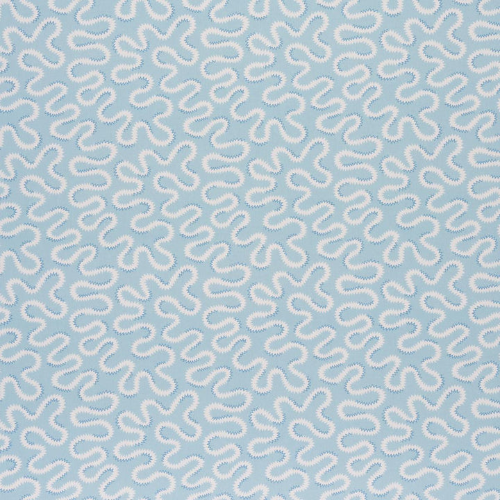 Zoelie Aqua 180550 by Schumacher Designer Fabric New Traditional: Provenal - Swanky Fabrics -