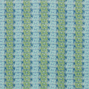 Schumacher Fabric Ottilie Stripe Green 180561