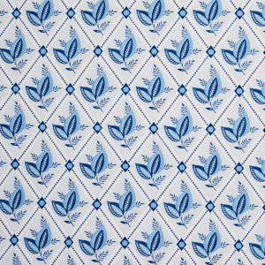 Schumacher Fabric Basile Trellis Porcelain 180570