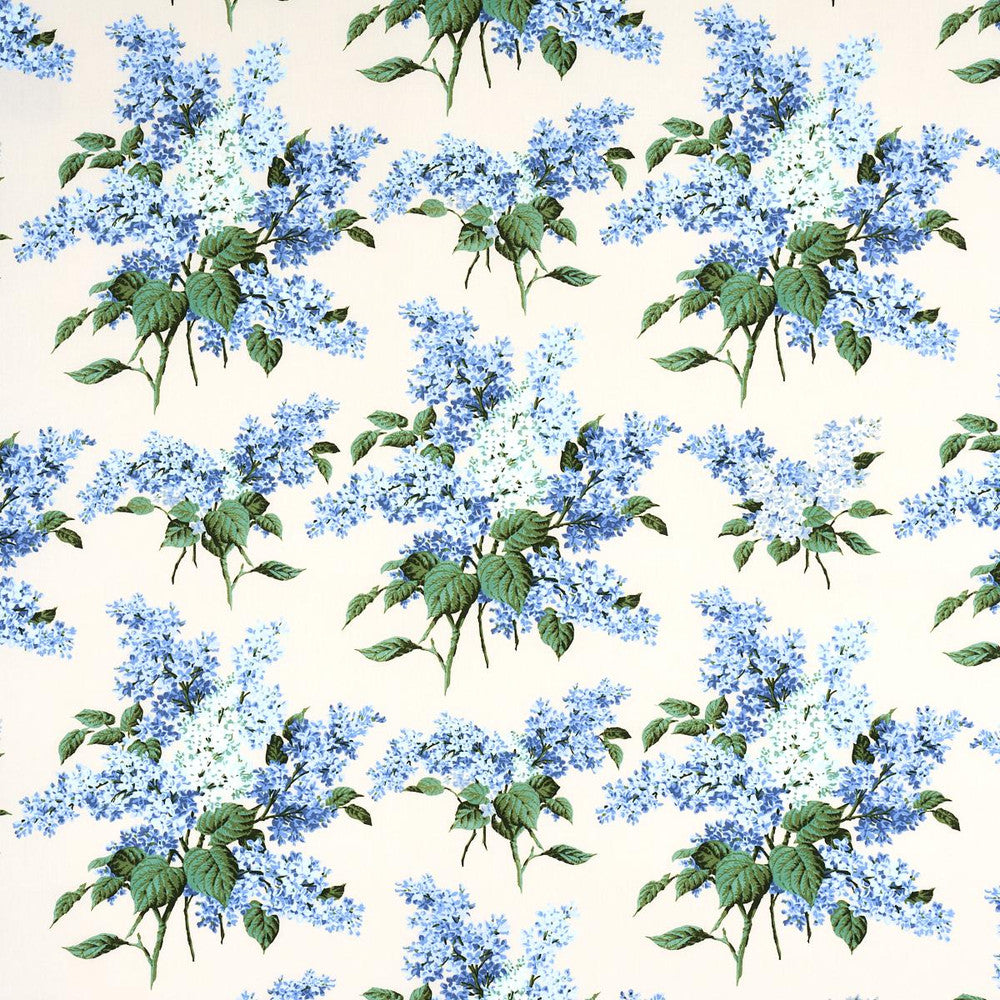 Proust'S Lilacs Blue 180620 by Schumacher Designer Fabric Johnson Hartig 54.0" - Swanky Fabrics -