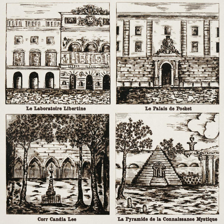 Architecturra Newsprint 5014270 by Schumacher Designer Wallpaper Johnson Hartig 25.5" - Swanky Fabrics -