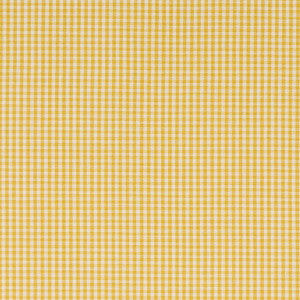Schumacher Fabric Barnet Cotton Check Yellow 64639