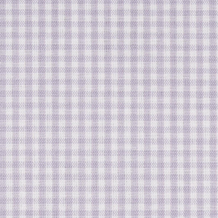 Barnet Cotton Check Lilac 64648 by Schumacher Designer Fabric New Traditional: Provenal - Swanky Fabrics -